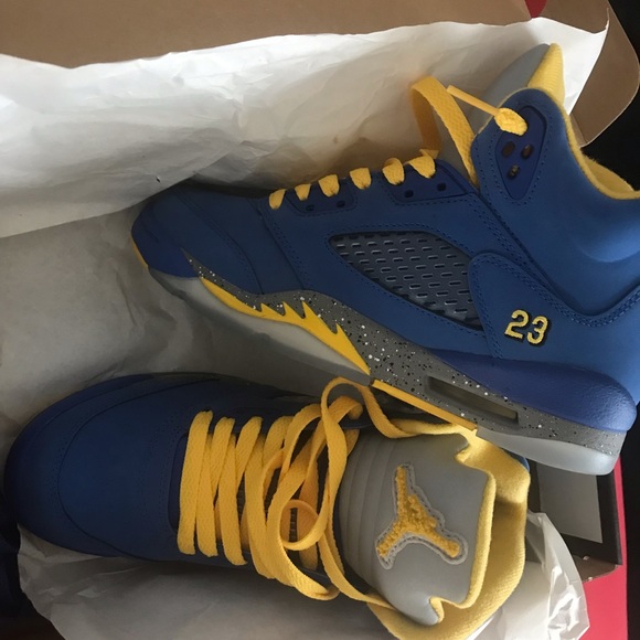Air Jordan 5 Laney JSP Royalty - Picture 4 of 6